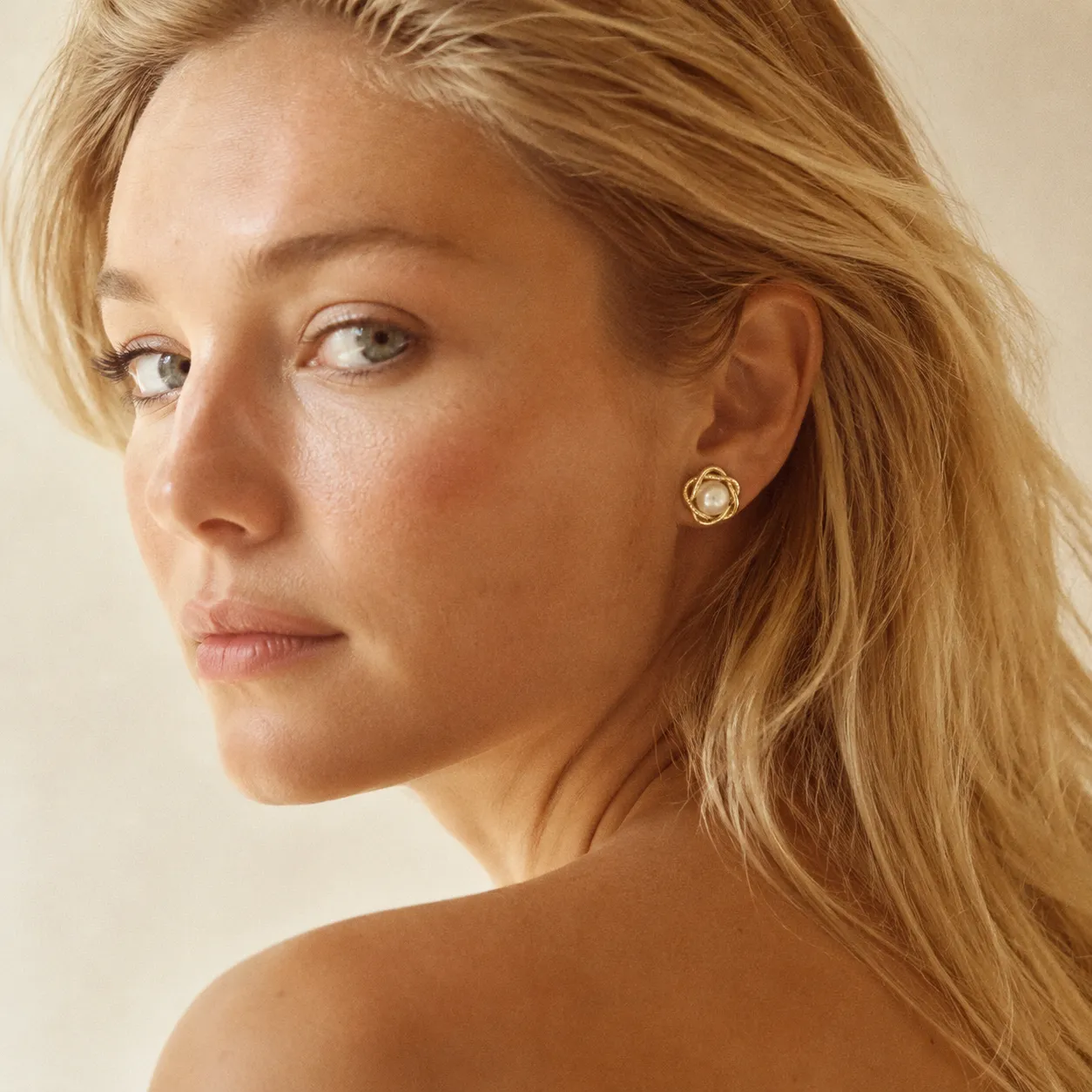 Pearl Floral Studs Collection