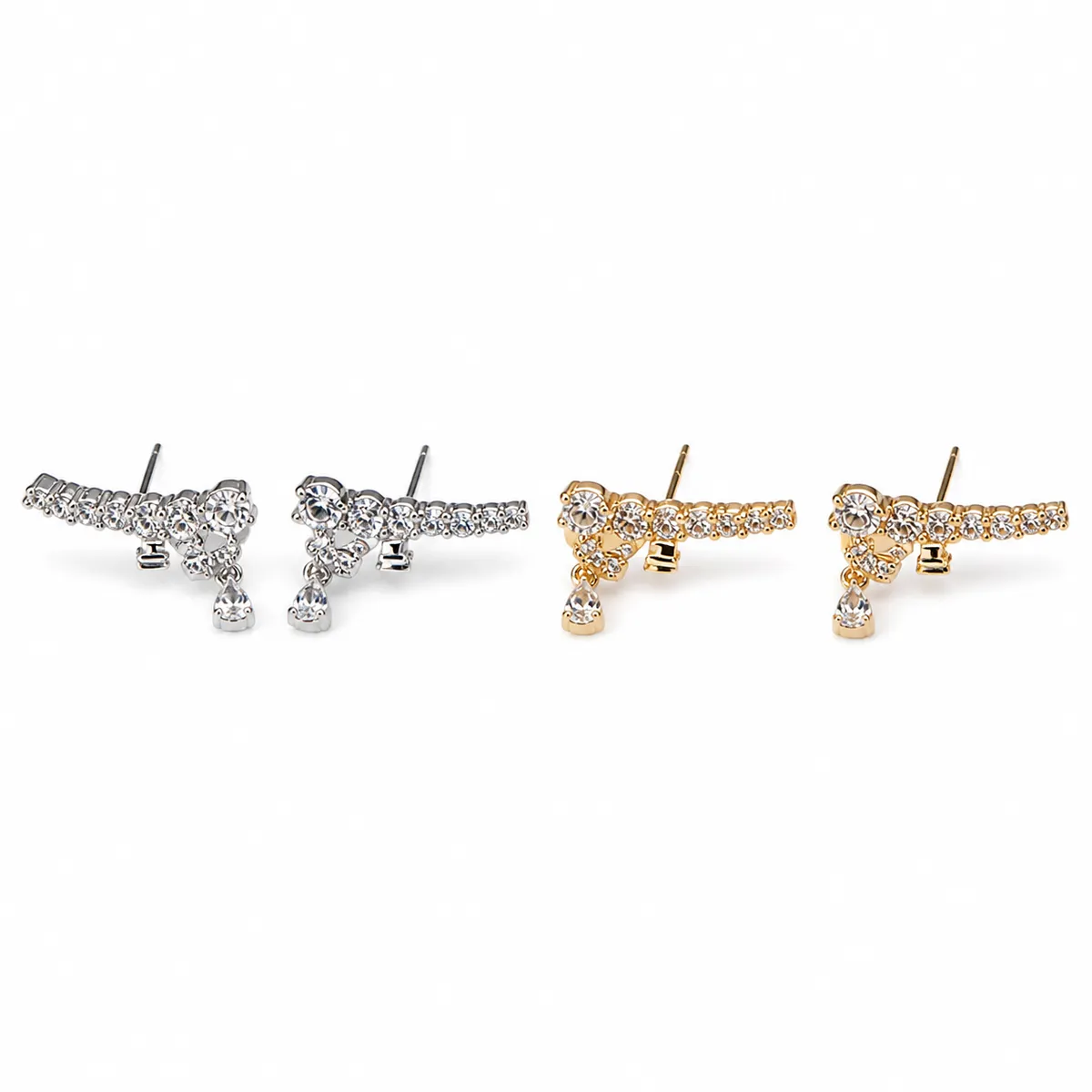 Zircon Bow Studs