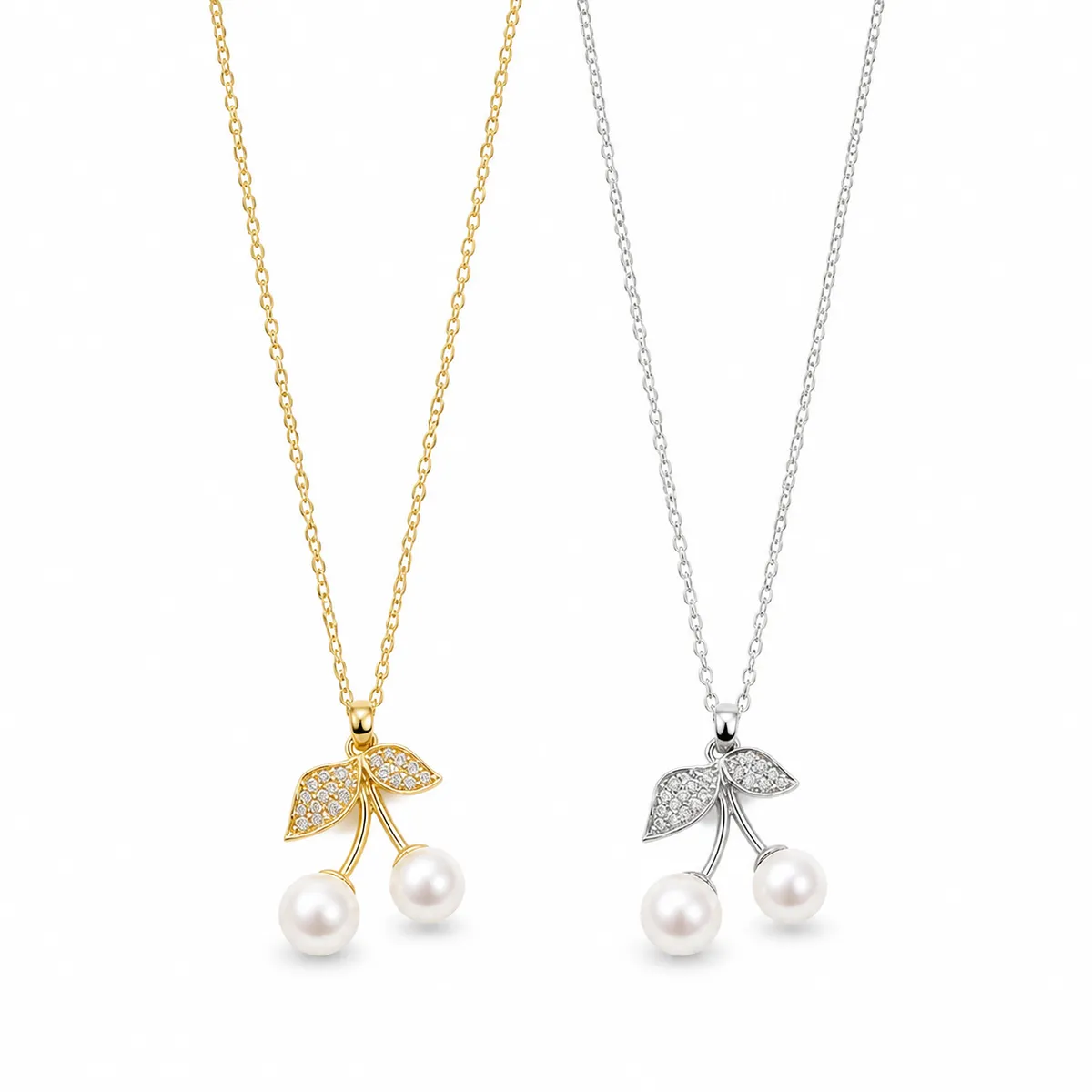 Pearl Cherry Necklace