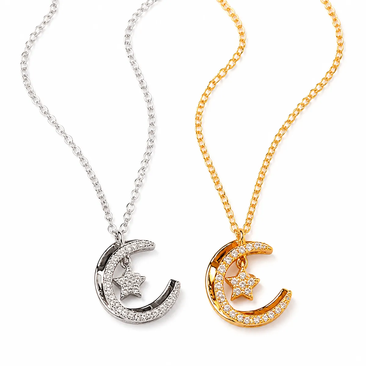 Star Moon Crystal Choker