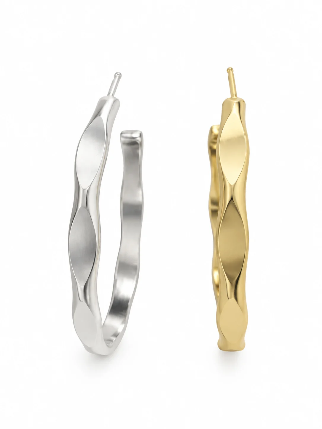 Brass Hoop Earrings 179-40