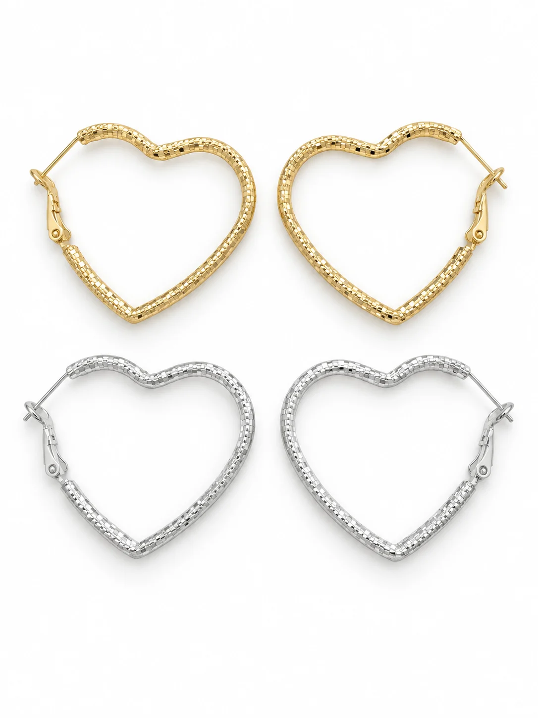 Brass Hoop Earrings 124-35
